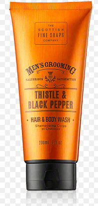 Men's Grooming Thistle & Black Pepper Hair & Body Wash